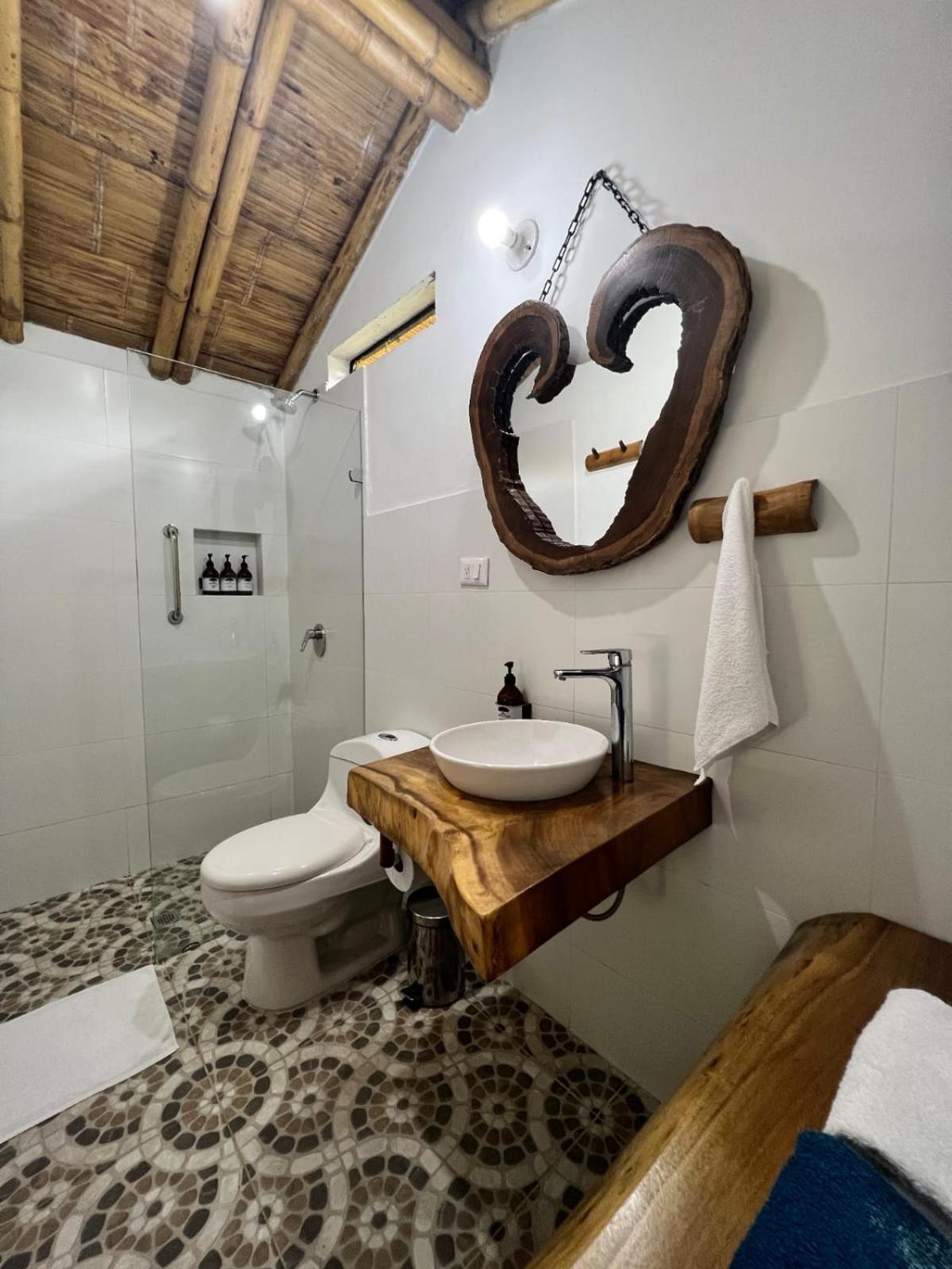 Eco Hotel Hacienda El Diamante Буга Номер фото